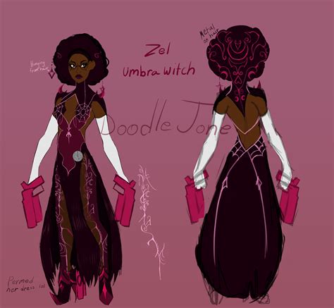 Dark witch OC from the Umbra Clan